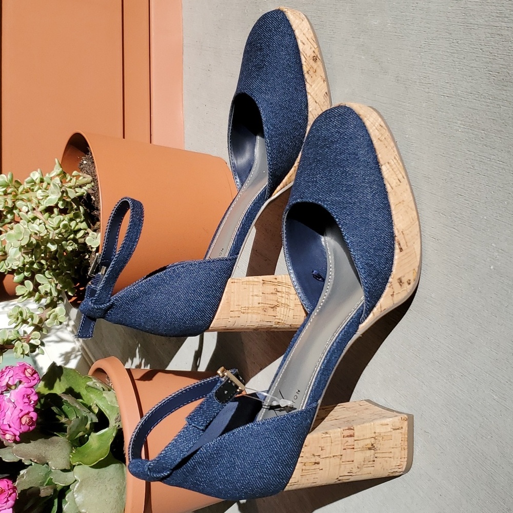 WORTHINGTON PANAMA BLOCK HEEL PUMP